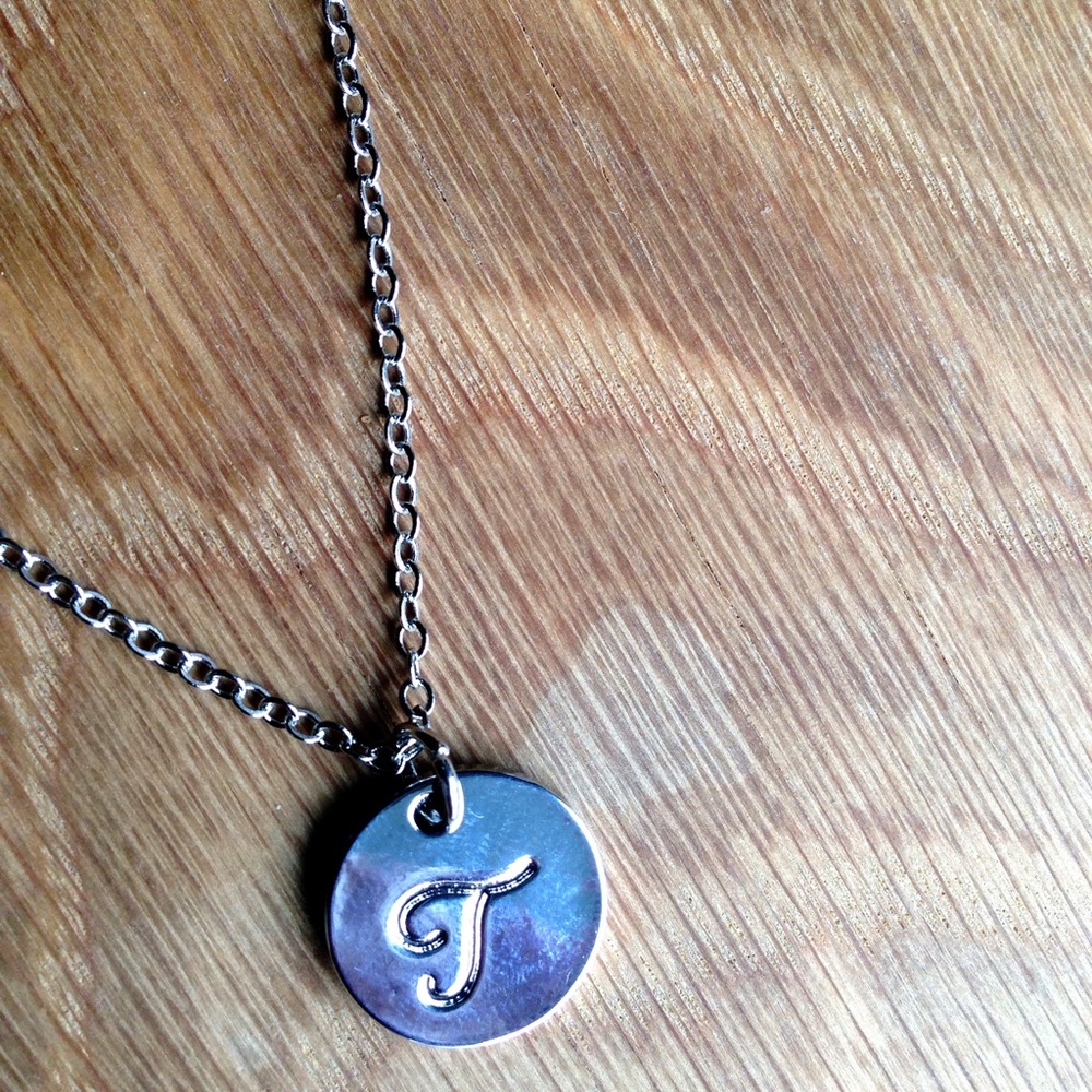CUSTOM CURSIVE INITIAL PENDANT NECKLACE